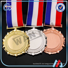 Beruf entwerfen Sie Ihre eigenen 3D-Logo-Stand-Blanks Medaille Rohlinge für Medaillen